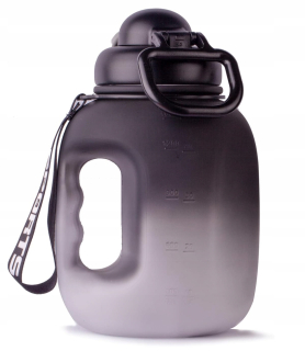 Veľká hydratačná fľaša so slamkou
